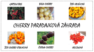 Cherry záhrada EXTRA ( semená - darčekový set)